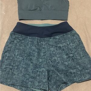 Stylish Green Women's work out set